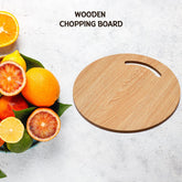 Wooden Round Chopping
